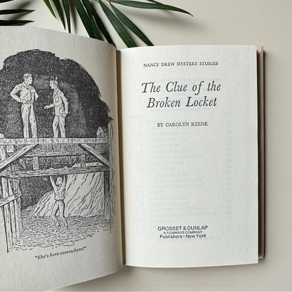 Nancy Drew Mystery Stories – Hardcover Book Duo (Vintage Style)